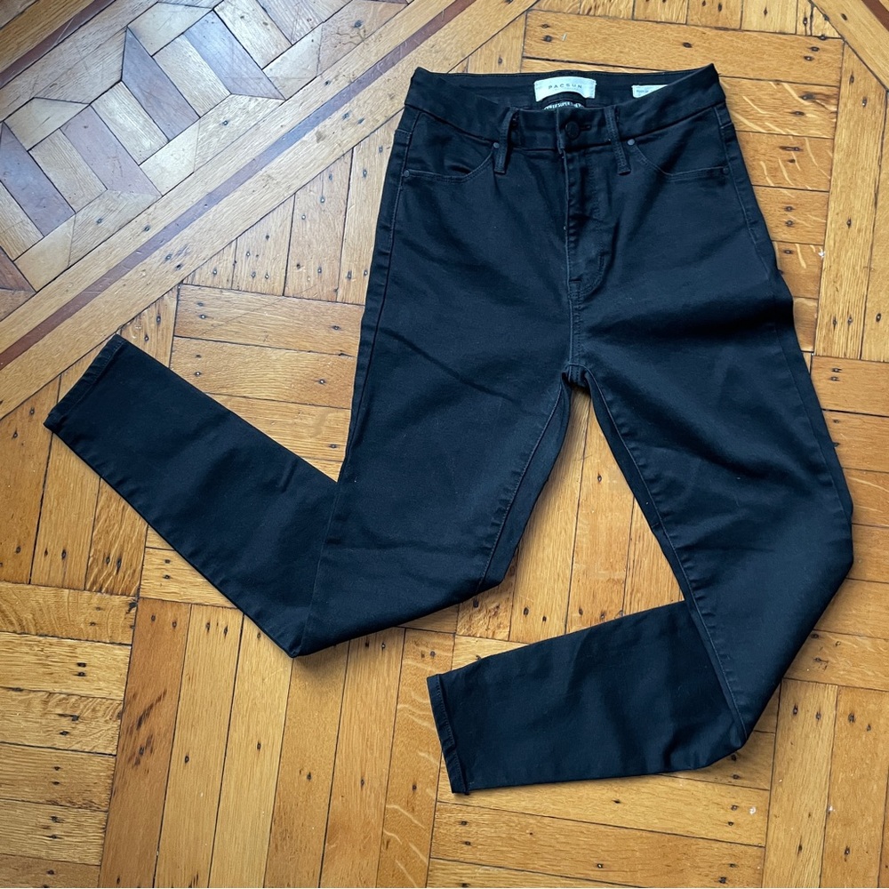 PacSun Black Push Up Jeggings SZ 25 x 25